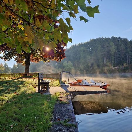 Hotel Am Wolfgrubenersee Soprabolzano Bagian luar foto
